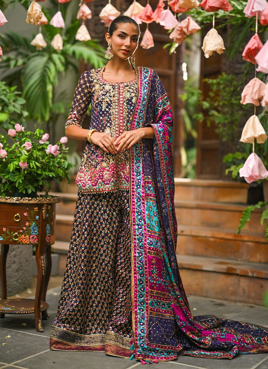 Lumen Short Kurta And Sharara