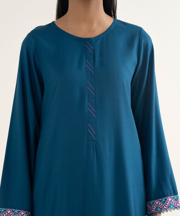 Textured Viscose Shirt