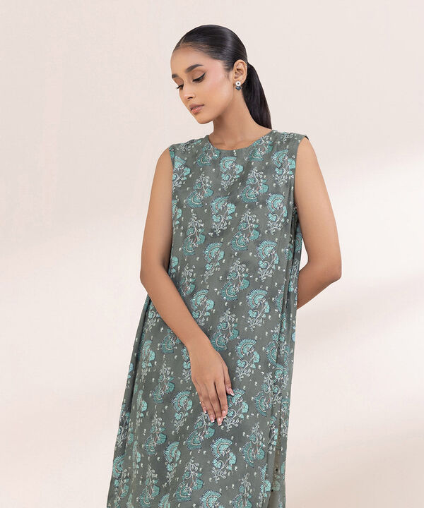 Embroidered Raw Silk Shirt
