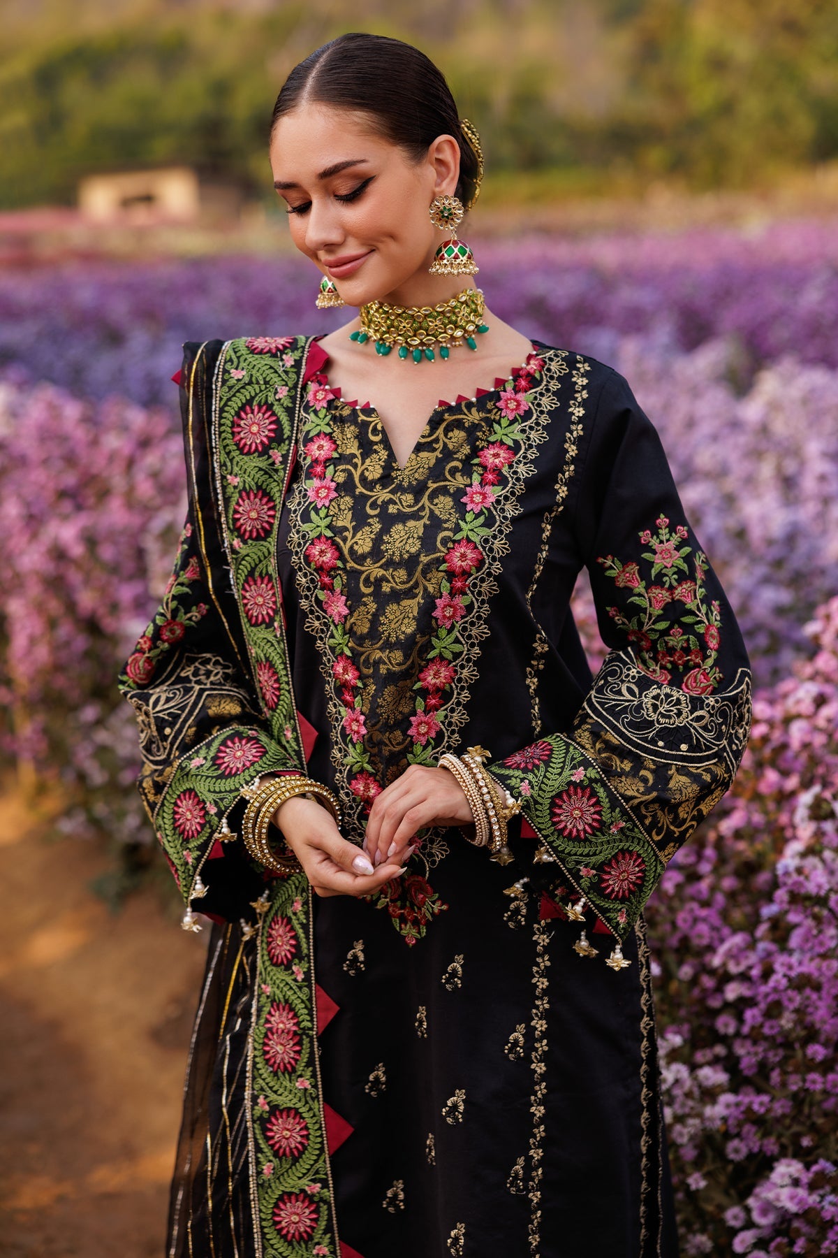 3-PC Unstitched Embroidered Lawn Collection CZ5-03