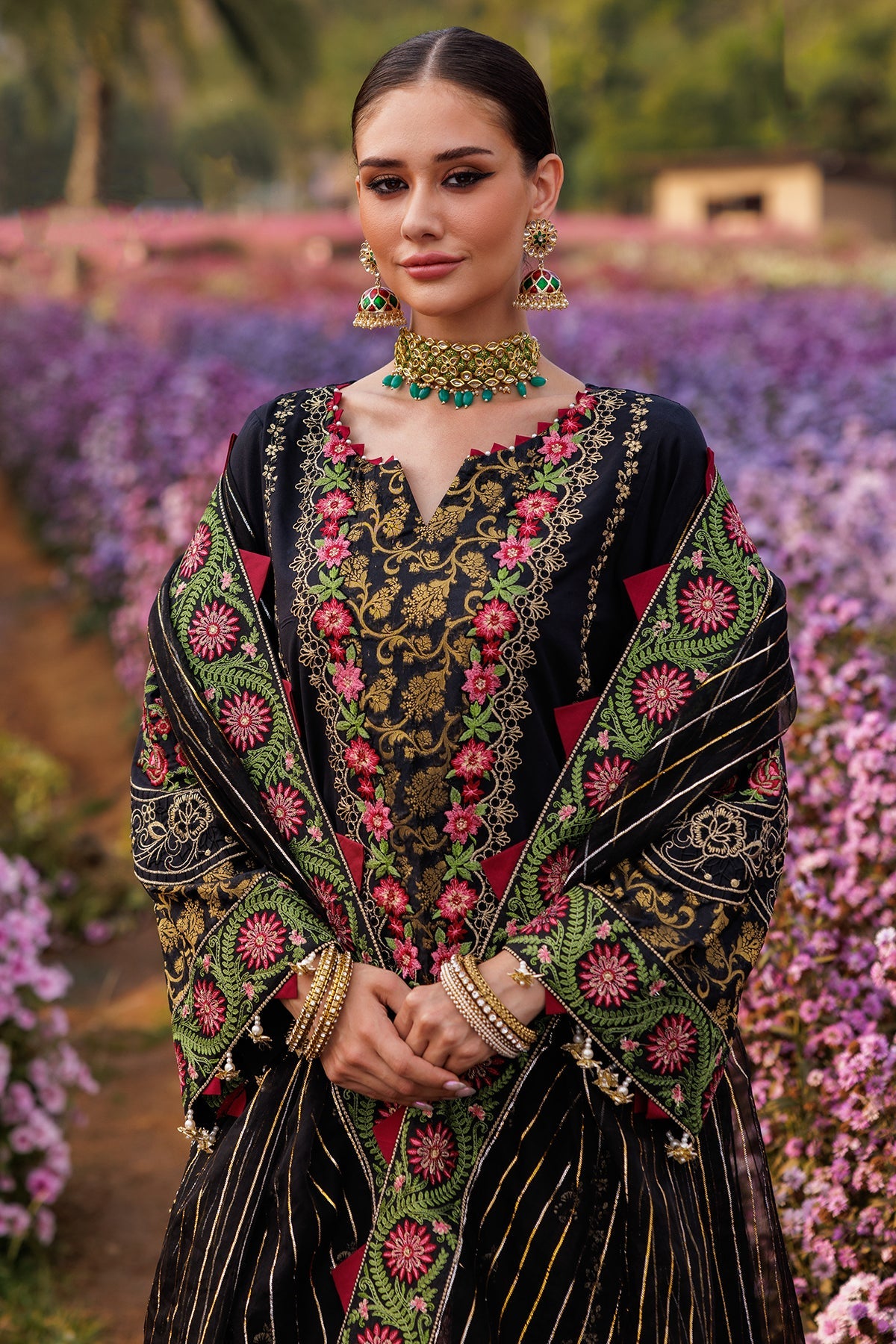 3-PC Unstitched Embroidered Lawn Collection CZ5-03