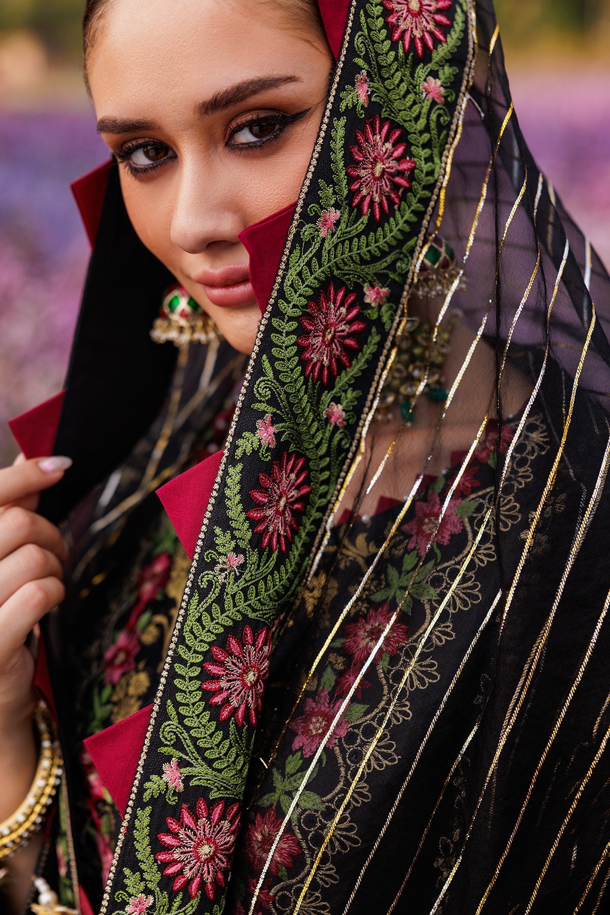 3-PC Unstitched Embroidered Lawn Collection CZ5-03