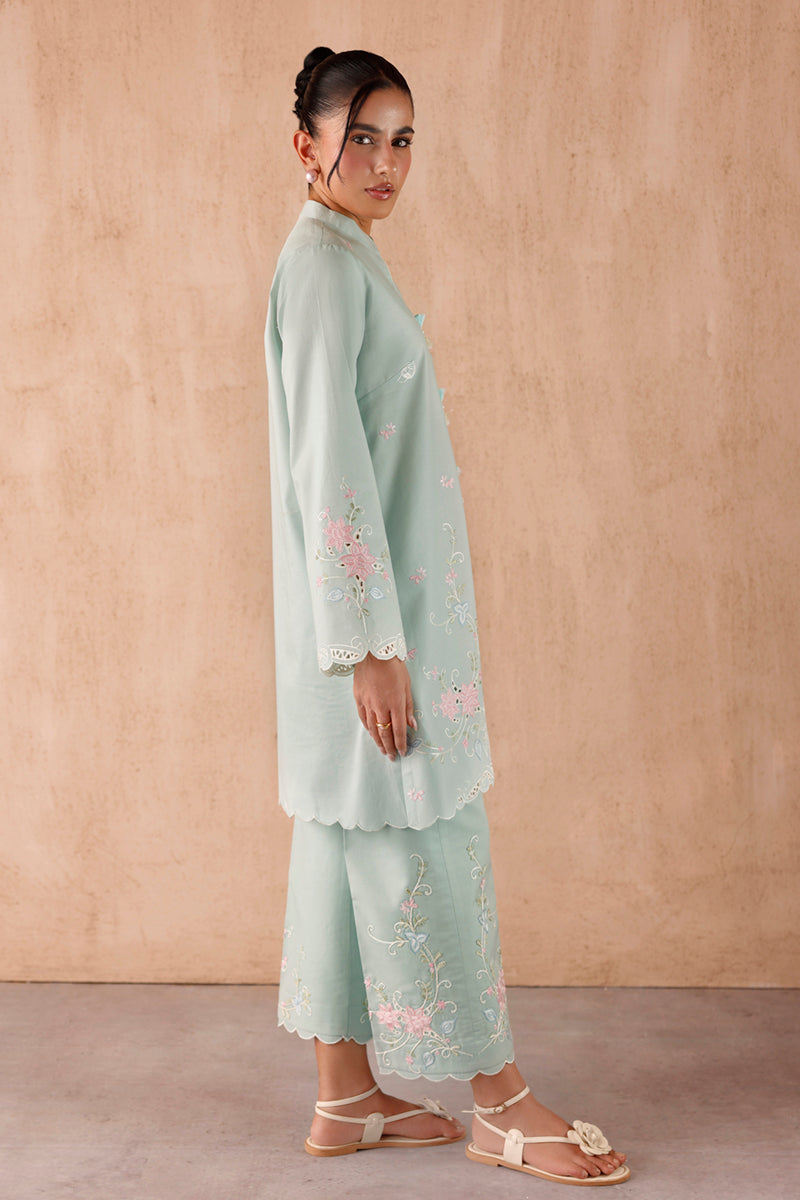 Elio Hot Pink Raw Silk Shirt, Shalwar With Dupatta