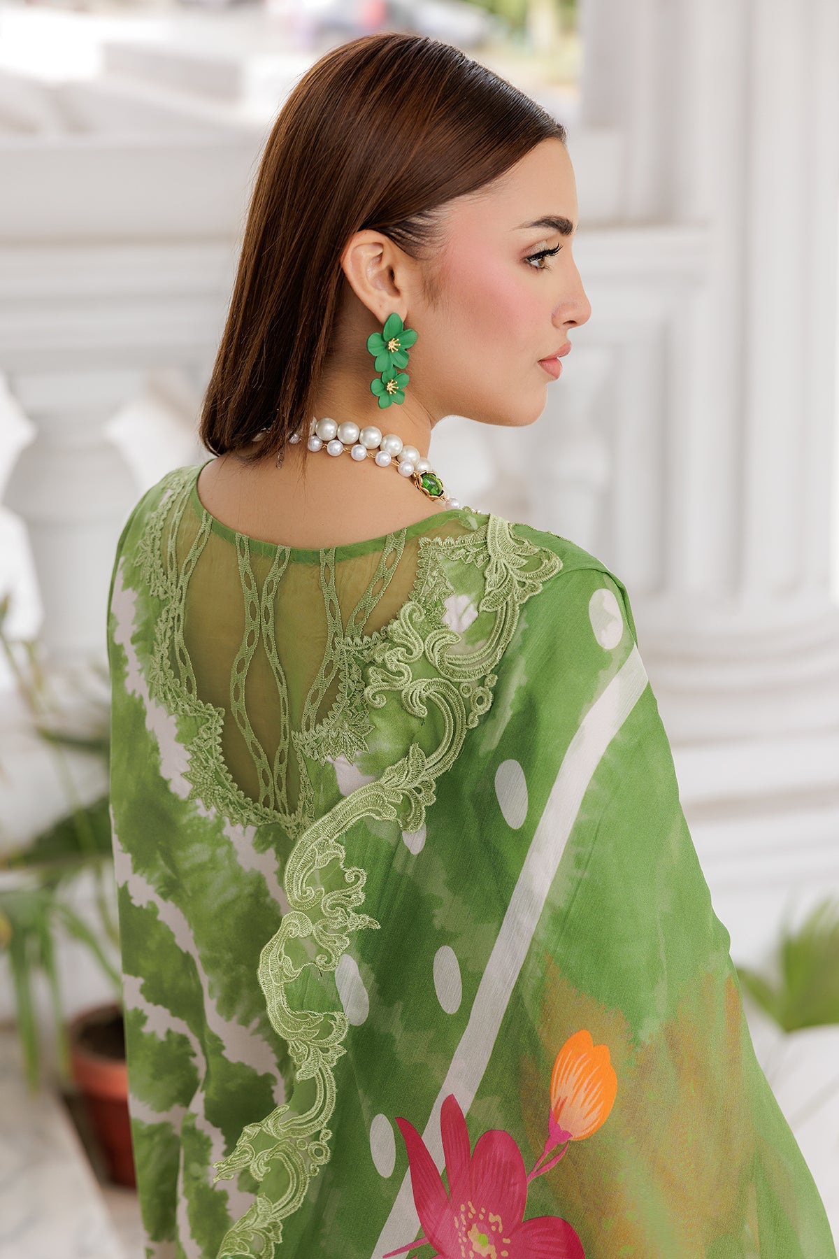 3-PC Unstitched Embroidered Lawn Collection AG6-02 A