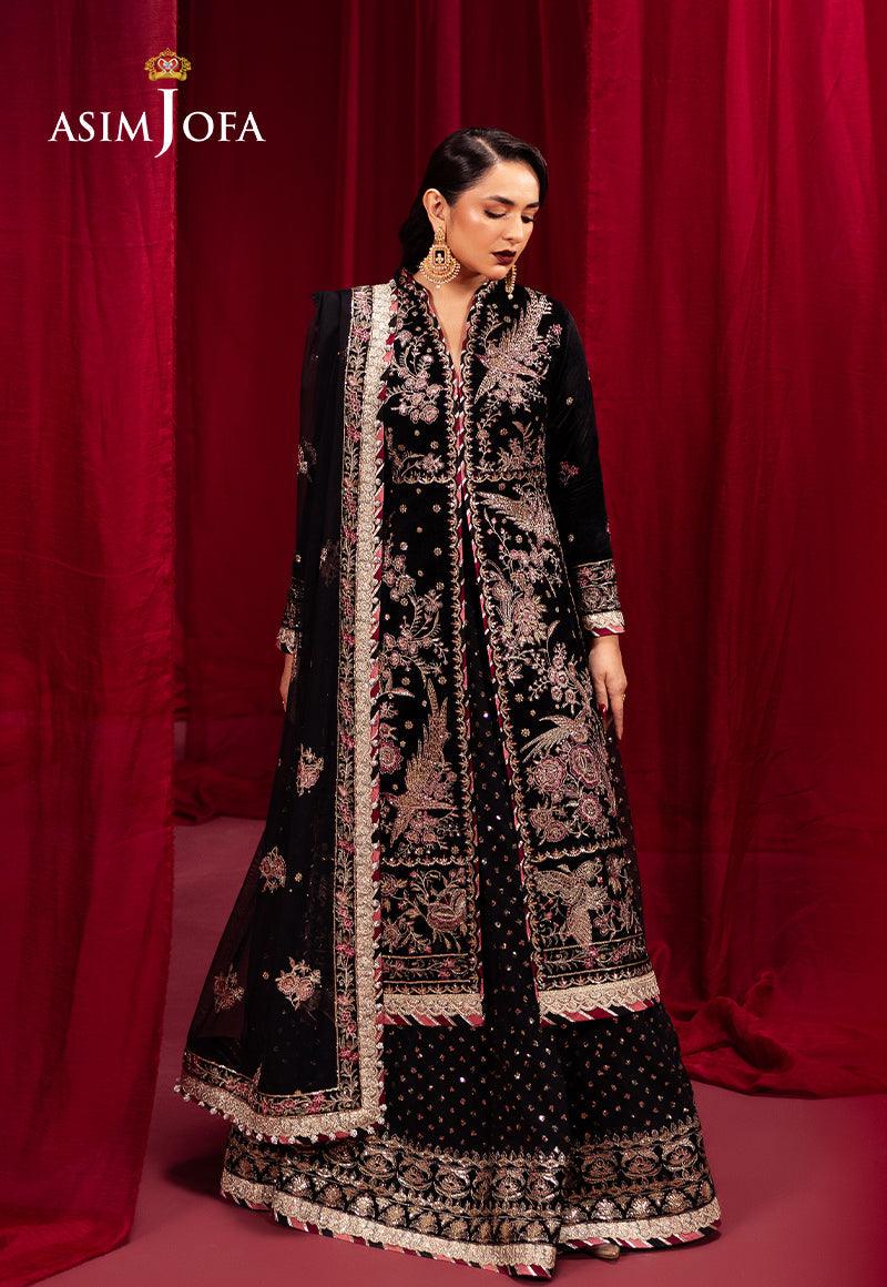 AJDSAI-342 VISCOSE SILK STITCHED 2 PCS