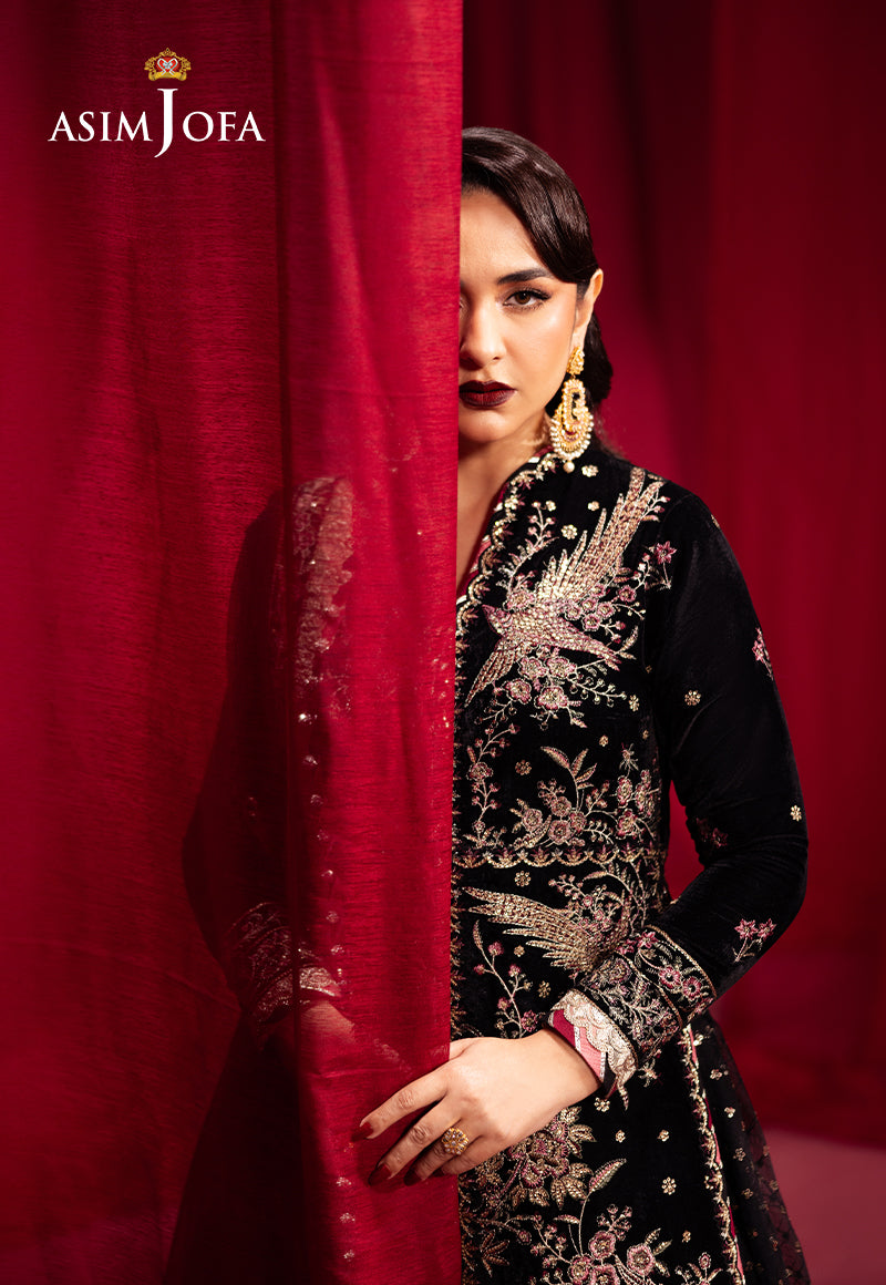 AJDSAI-342 VISCOSE SILK STITCHED 2 PCS