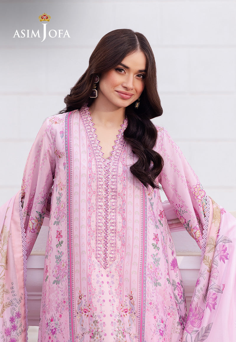 AJRSD-03 DIGITALLY PRINTED EMBROIDERED GRIP Stitched 3PCS