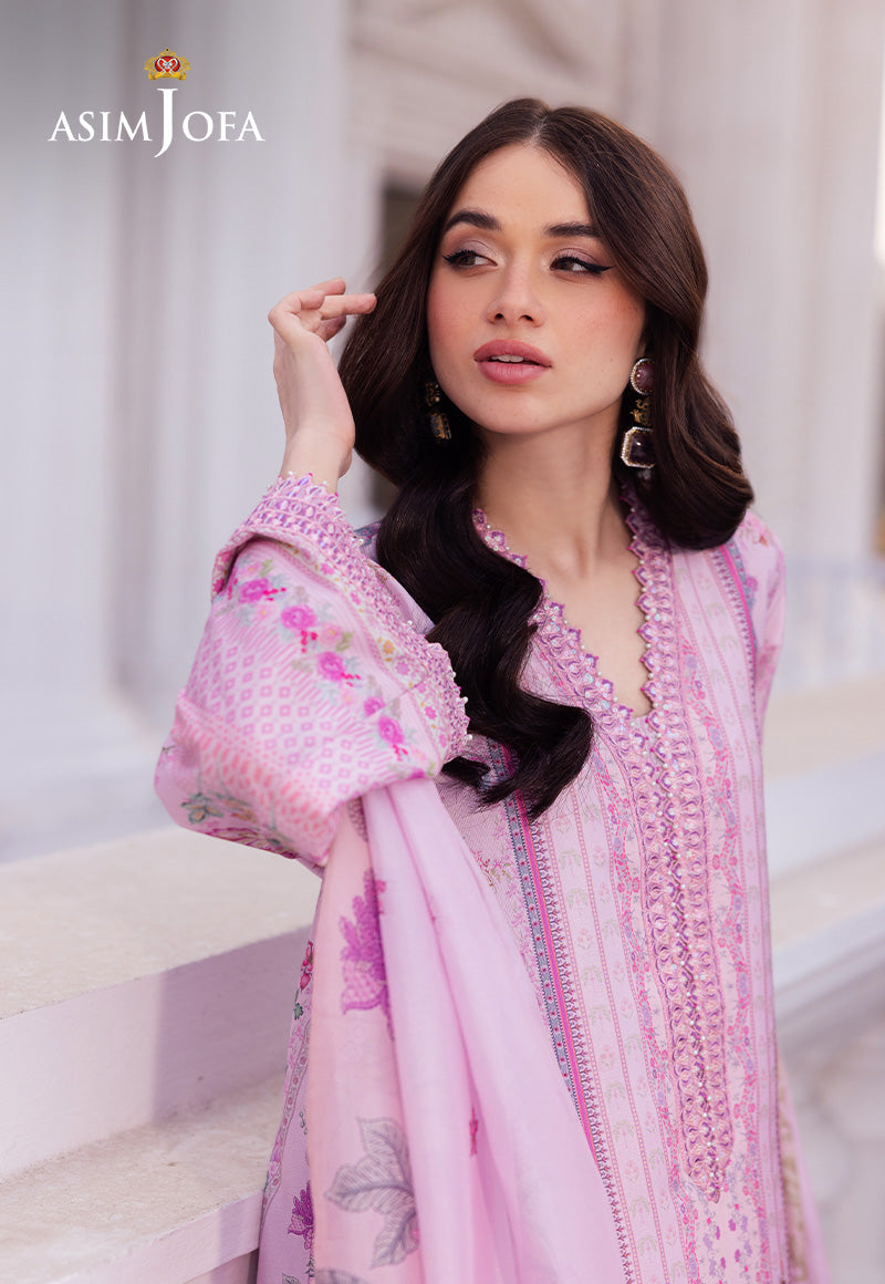 AJRSD-03 DIGITALLY PRINTED EMBROIDERED GRIP Stitched 3PCS
