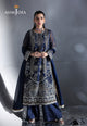 AJUEV-20 EMBROIDERED CHIFFON UNSTITCHED 3 PCS