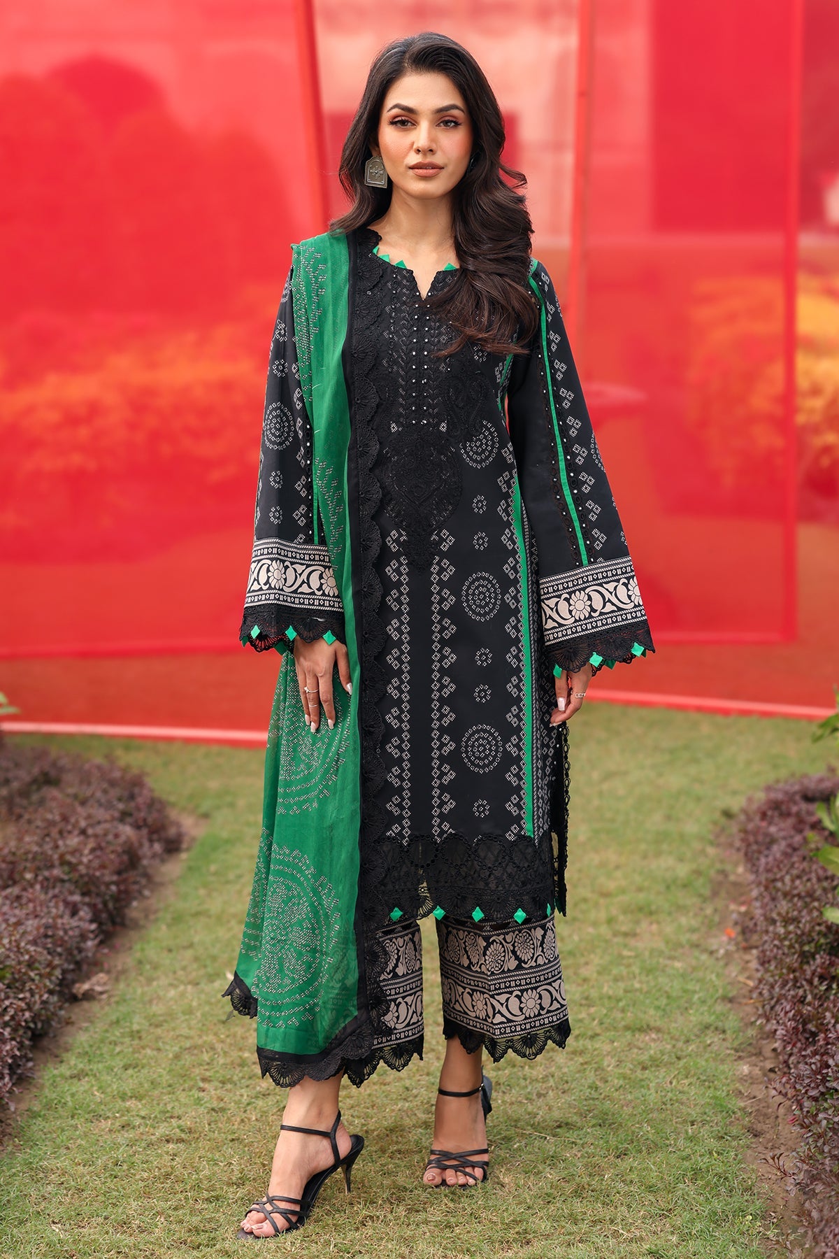 3-PC Unstitched Embroidered Lawn Collection CRB5-04 A