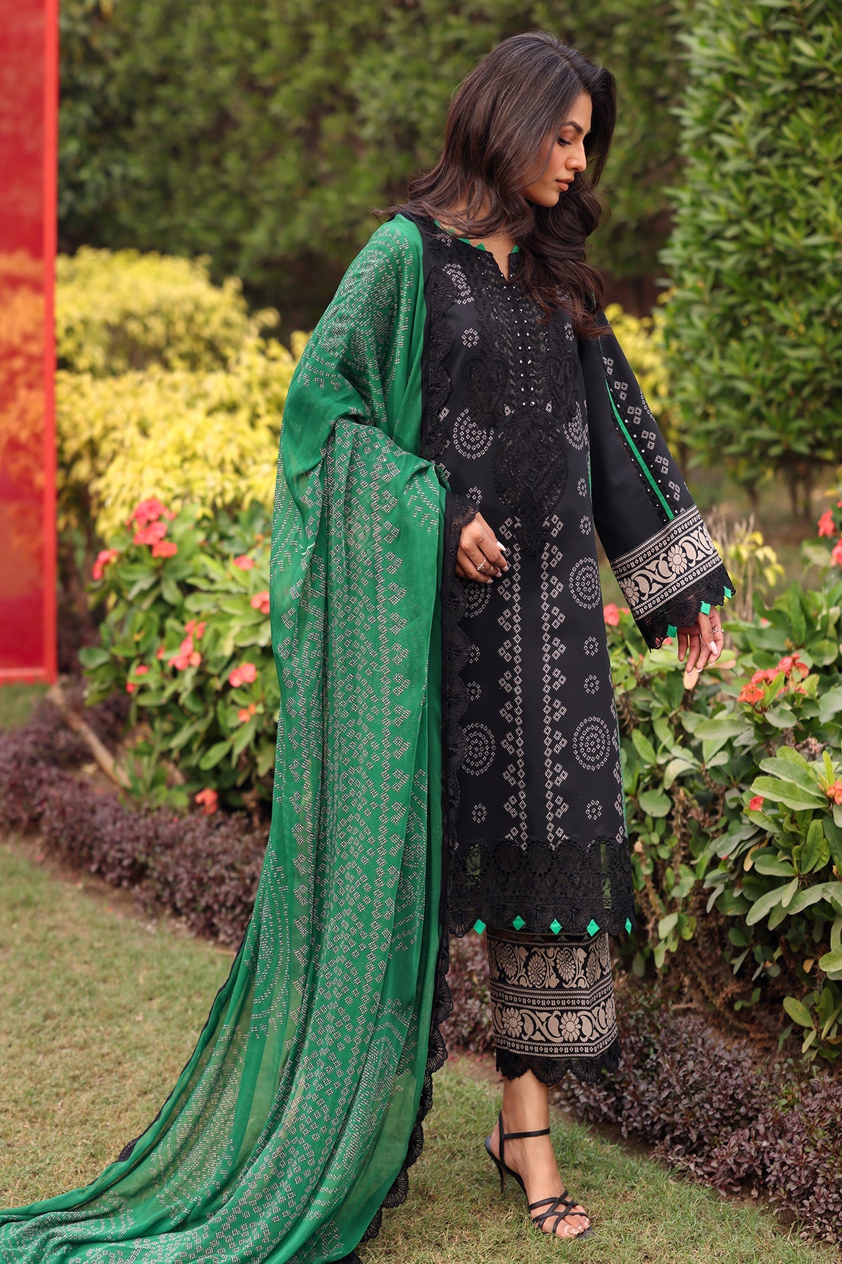 3-PC Unstitched Embroidered Lawn Collection CRB5-04 A