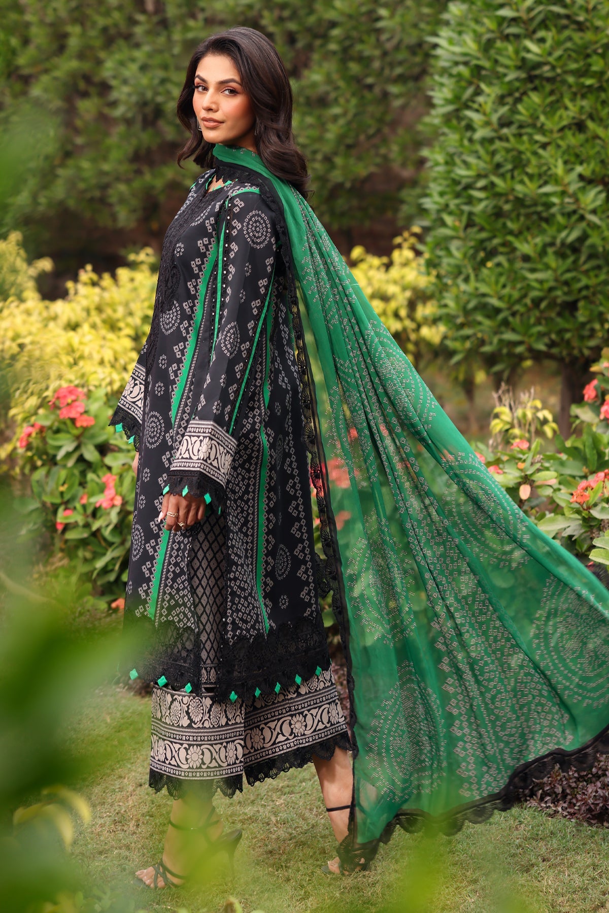 3-PC Unstitched Embroidered Lawn Collection CRB5-04 A