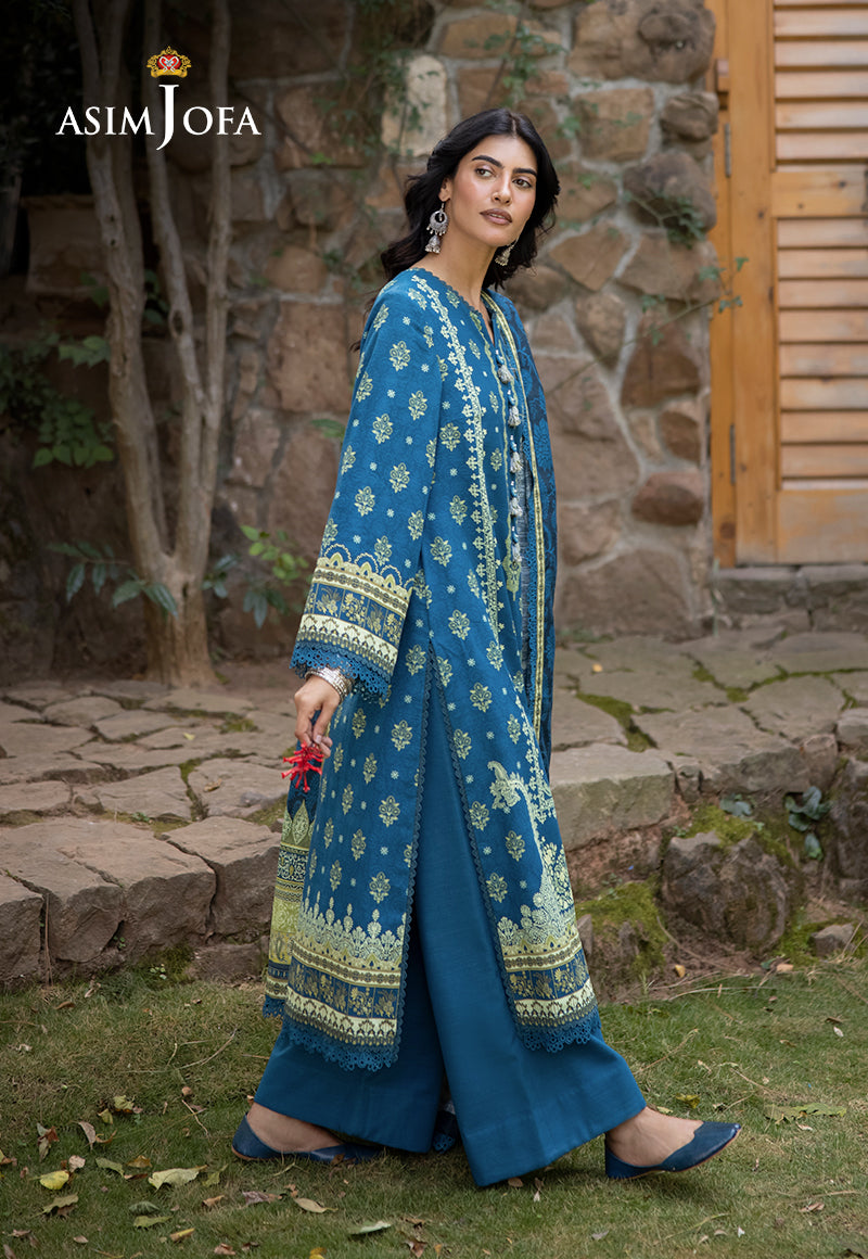 AJUWD-50 PRINTED STITCHED 3 PCS