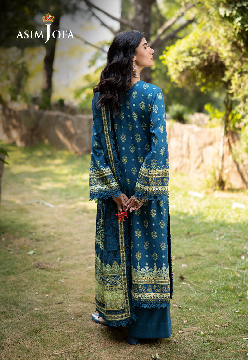 AJUWD-50 PRINTED STITCHED 3 PCS