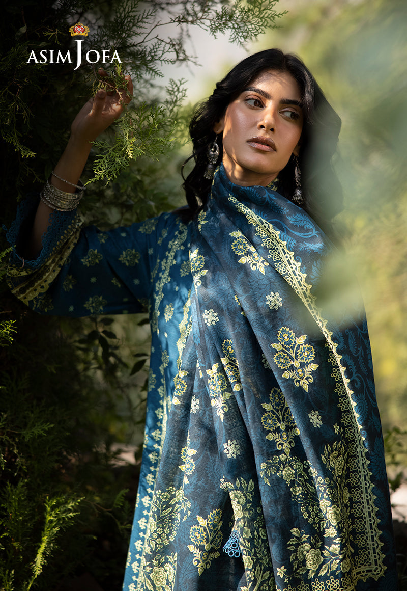 AJUWD-50 PRINTED STITCHED 3 PCS