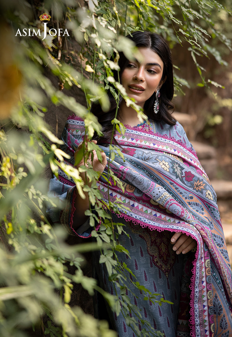 AJUWD-45 PRINTED STITCHED 3 PCS
