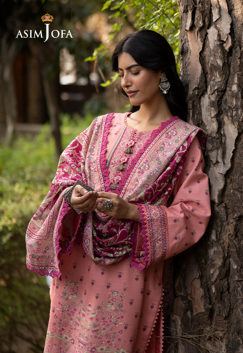 AJUWD-41 PRINTED STITCHED 3 PCS