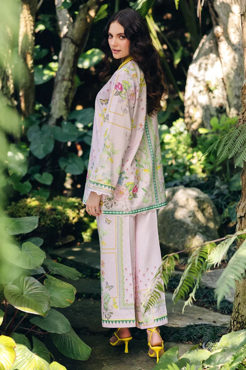 Qalamkar 2Pc Printed Cotton Silk Suit OP-02 Elio (RTS)