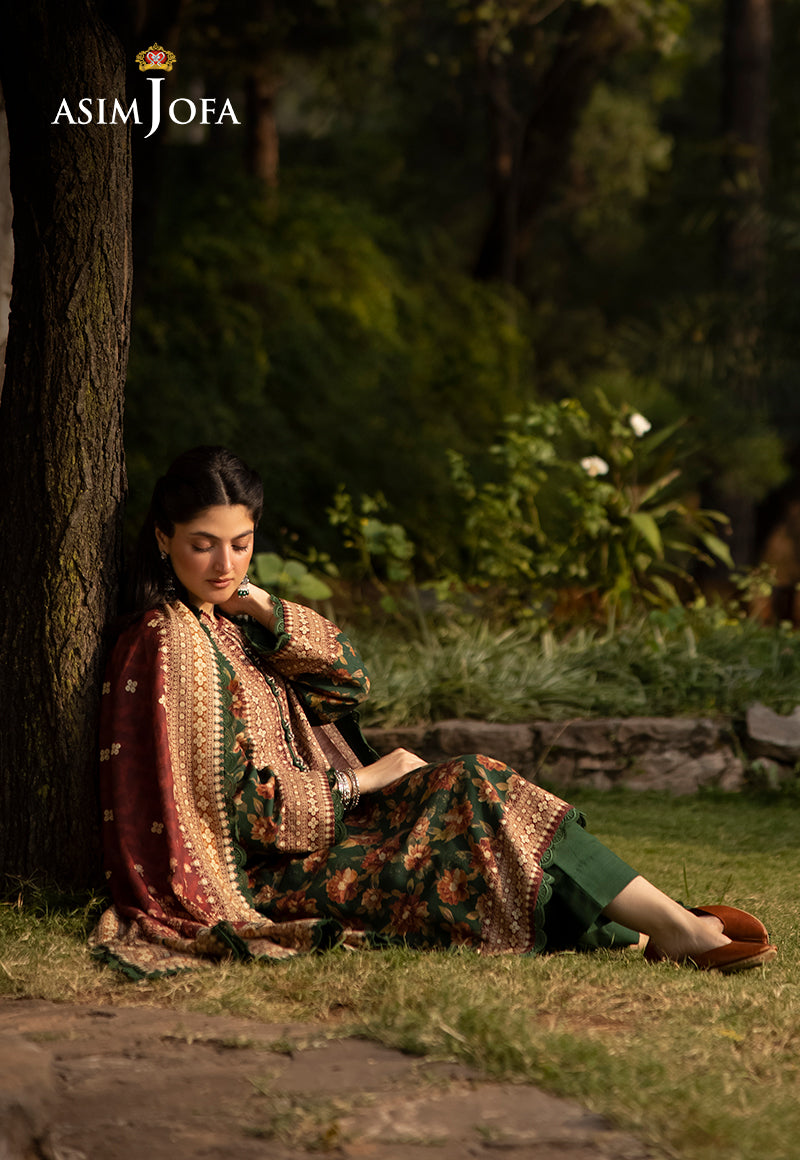 AJUWD-31 PRINTED STITCHED 3 PCS