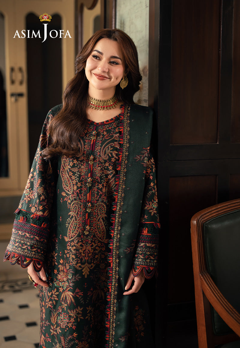 AJKID-01 EMBROIDERED STITCHED 3 PC