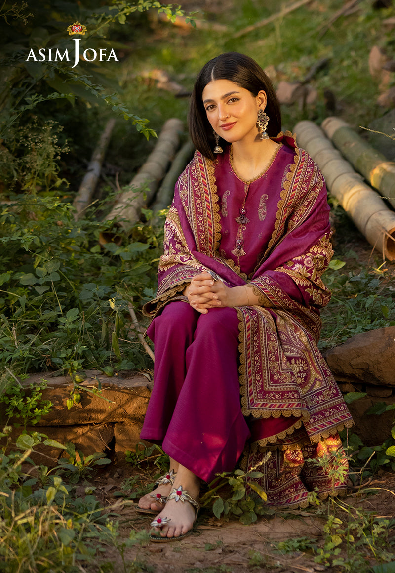 AJUWD-58 PRINTED STITCHED 3 PCS