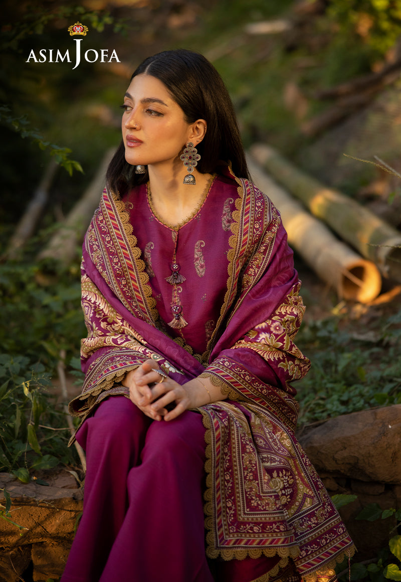 AJUWD-58 PRINTED STITCHED 3 PCS