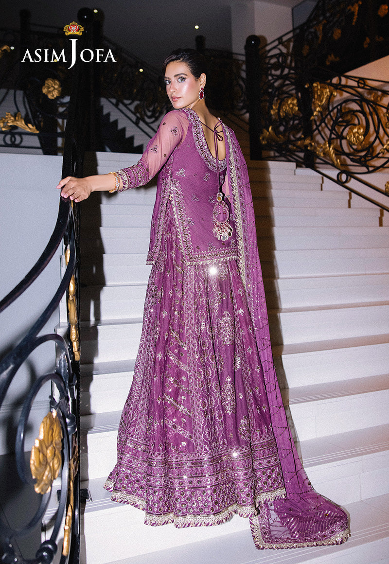 AJFF-01 EMBROIDERED NET 3 PCS