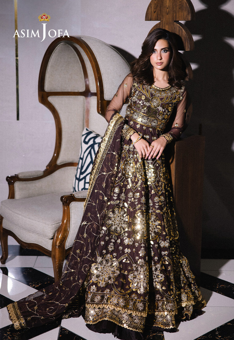 AJFF-07 EMBROIDERED NET 3 PCS