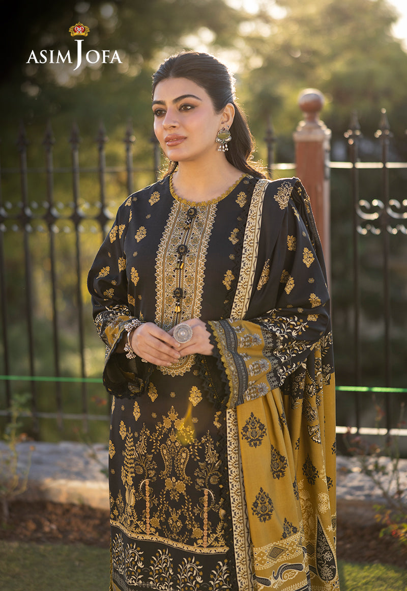 AJUWD-69 PRINTED STITCHED 3 PCS