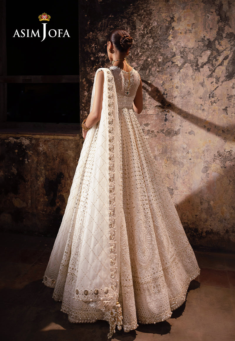 Ajkb-06 Embroidered Chiffon 3 Pcs