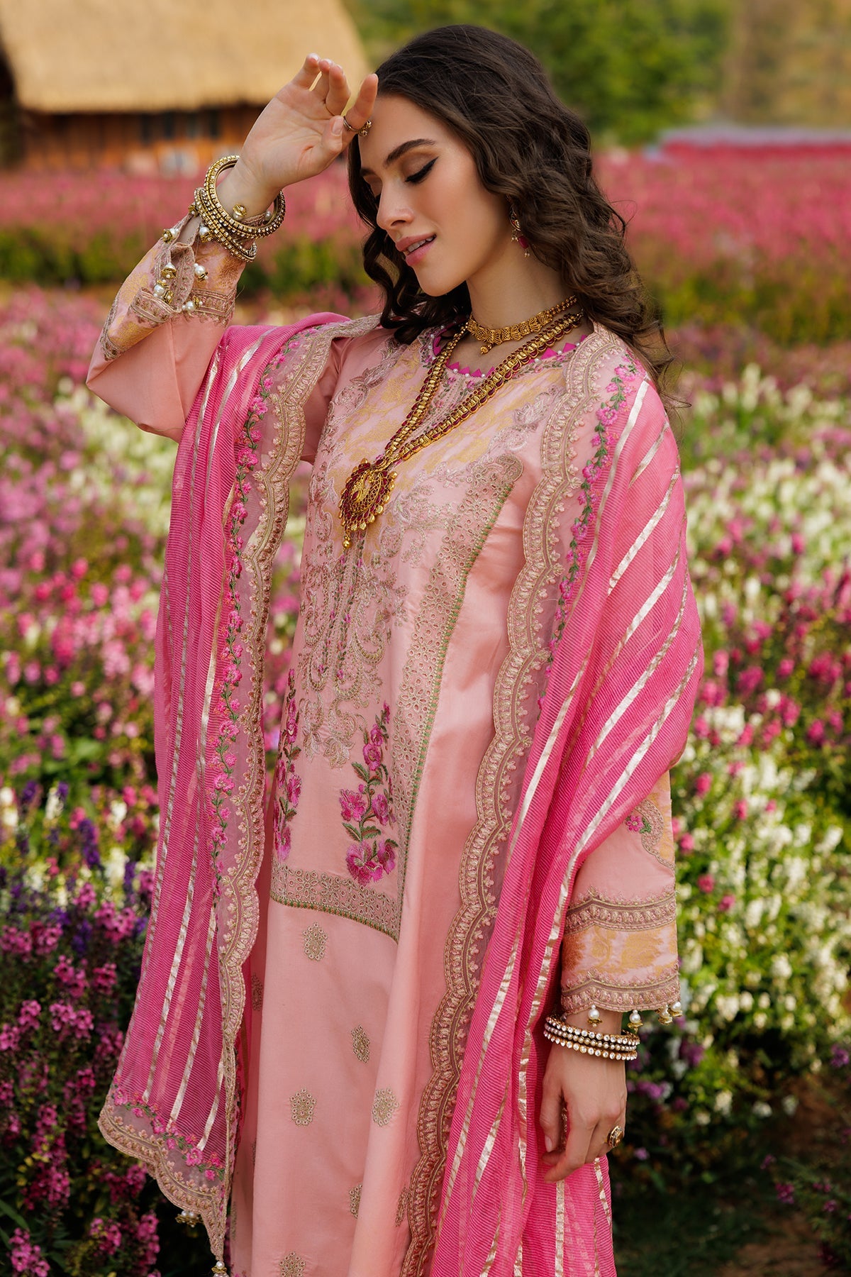 3-PC Unstitched Embroidered Lawn Collection CZ5-01