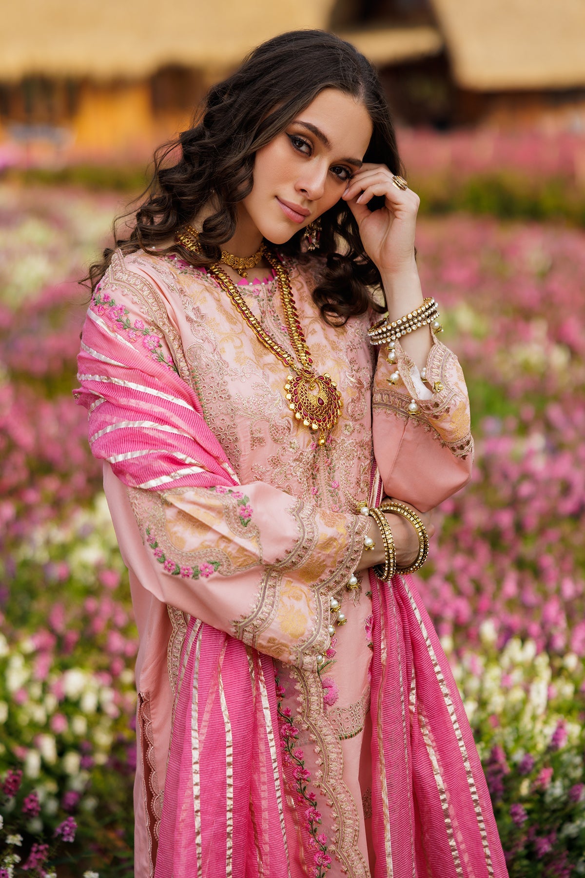 3-PC Unstitched Embroidered Lawn Collection CZ5-01
