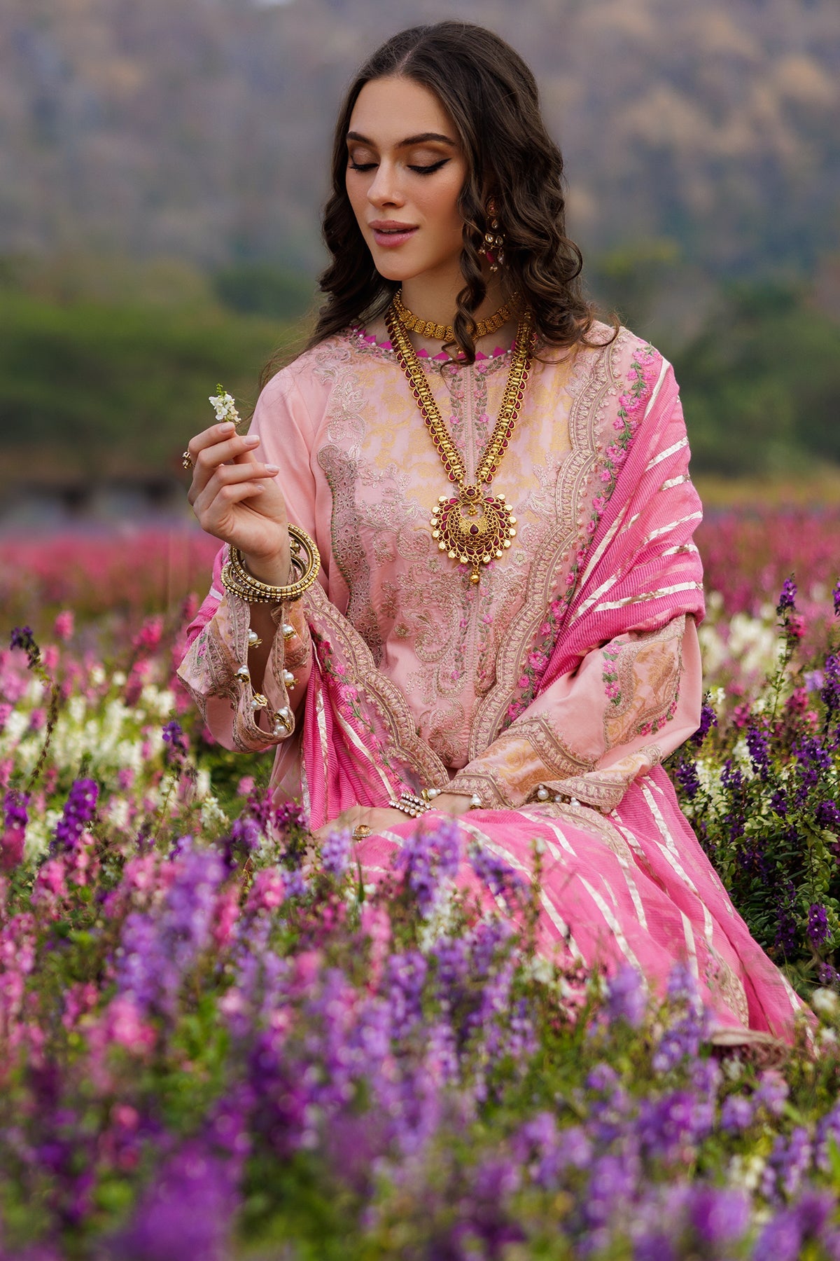 3-PC Unstitched Embroidered Lawn Collection CZ5-01