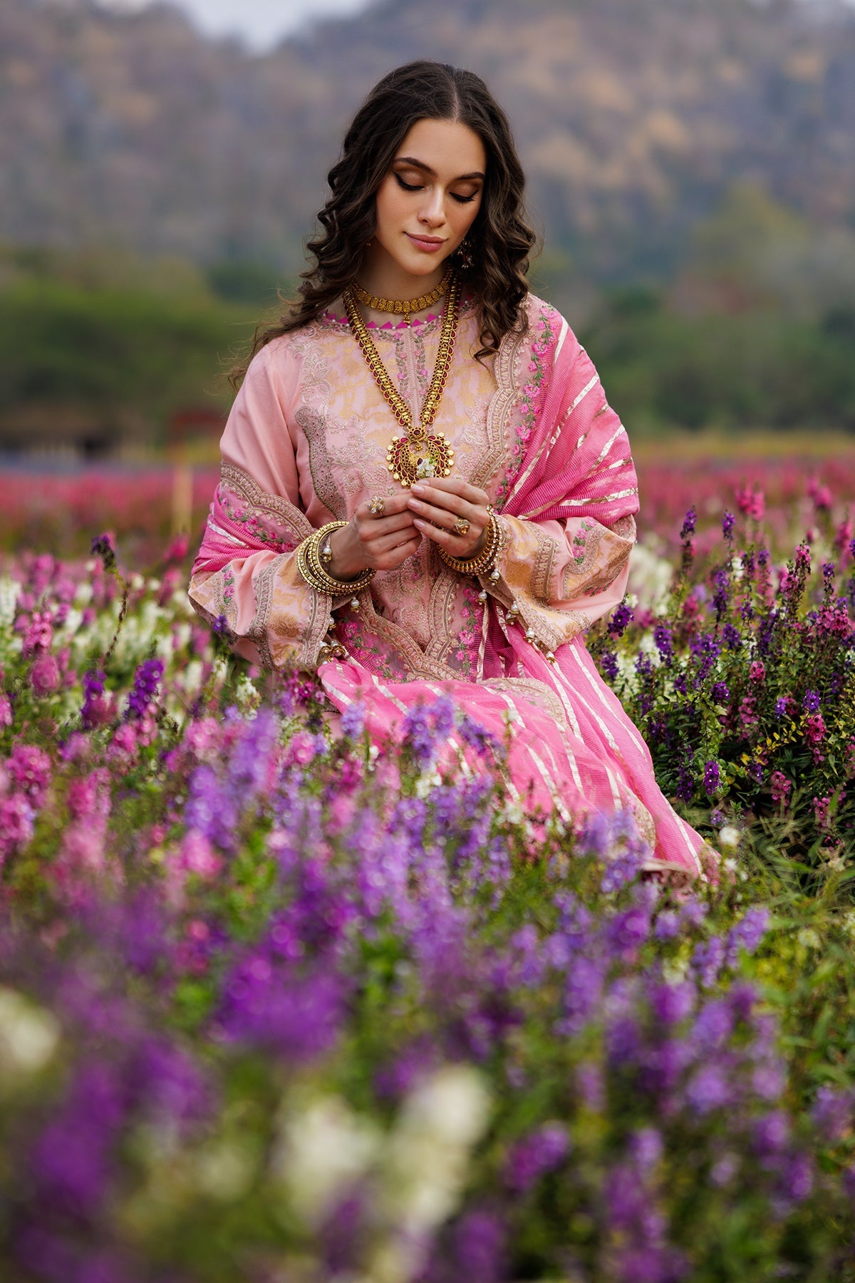 3-PC Unstitched Embroidered Lawn Collection CZ5-01