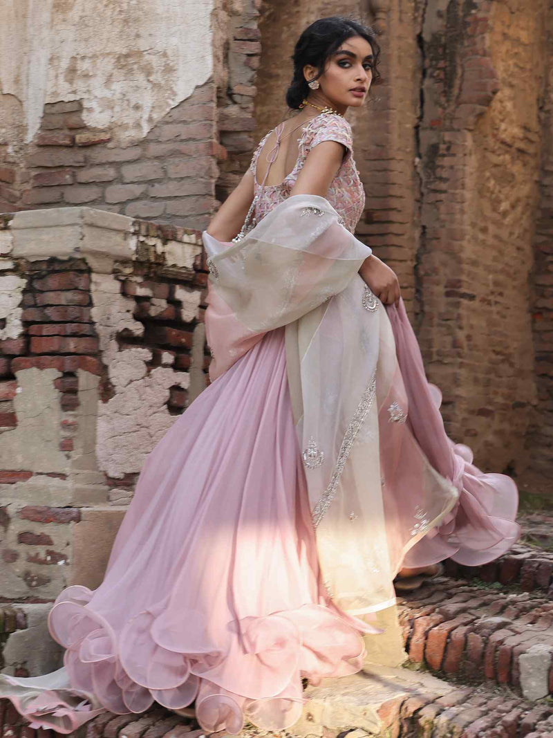 BLOUSE, LEHENGA &amp; DUPATTA