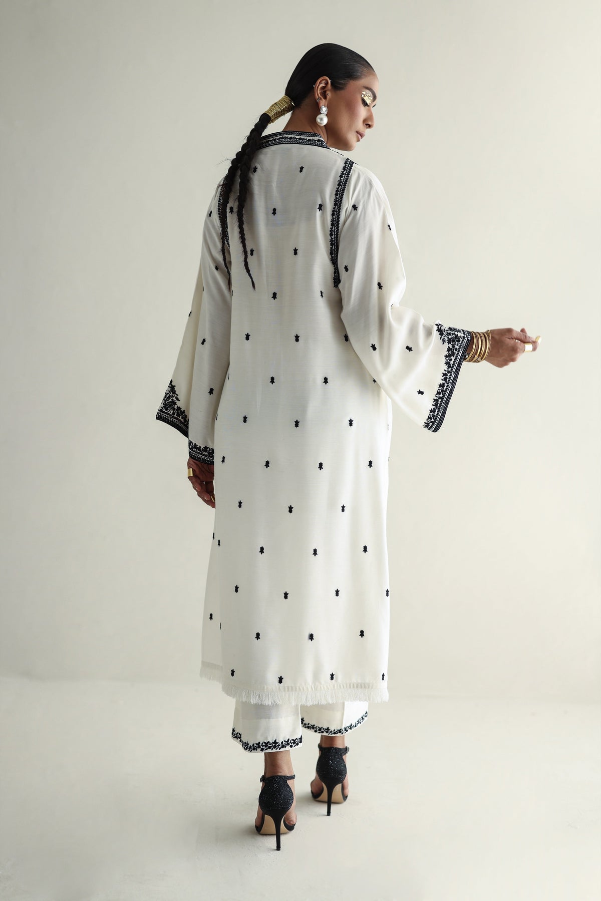 Pants for Ornate and Kashimiri Kalga Shirts