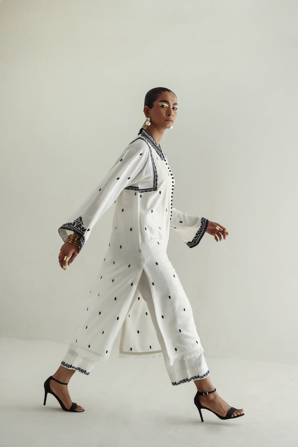 Pants for Ornate and Kashimiri Kalga Shirts