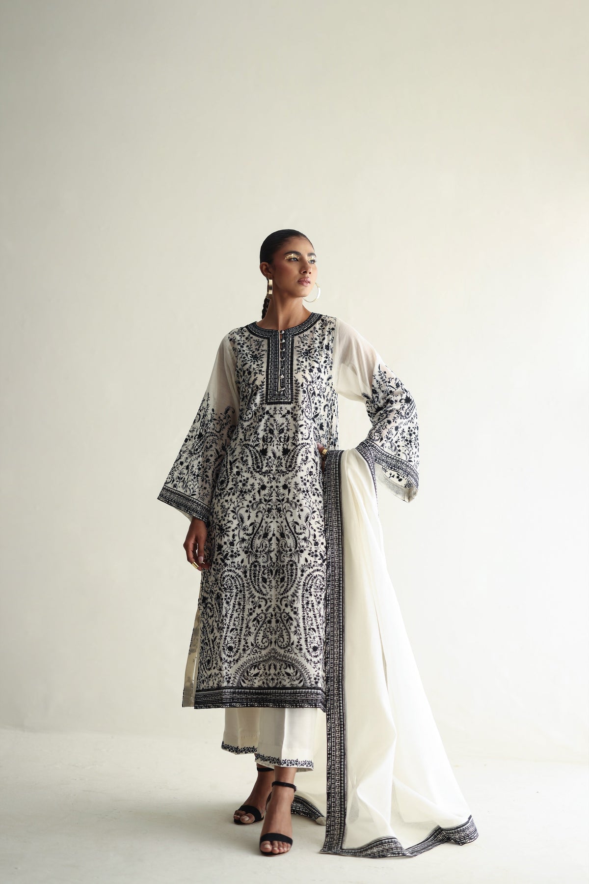 Pants for Ornate and Kashimiri Kalga Shirts