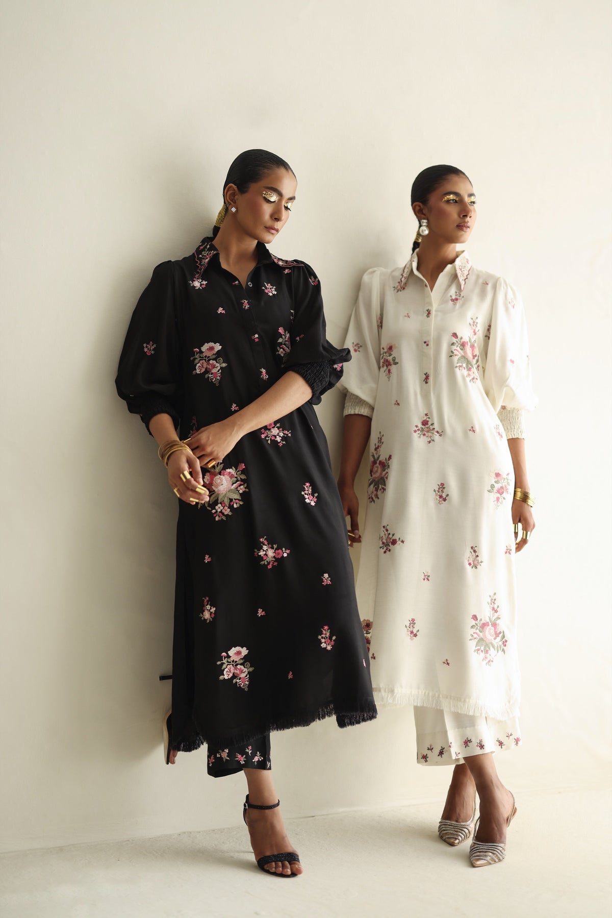 Inflorescence - Ivory Shirt Long