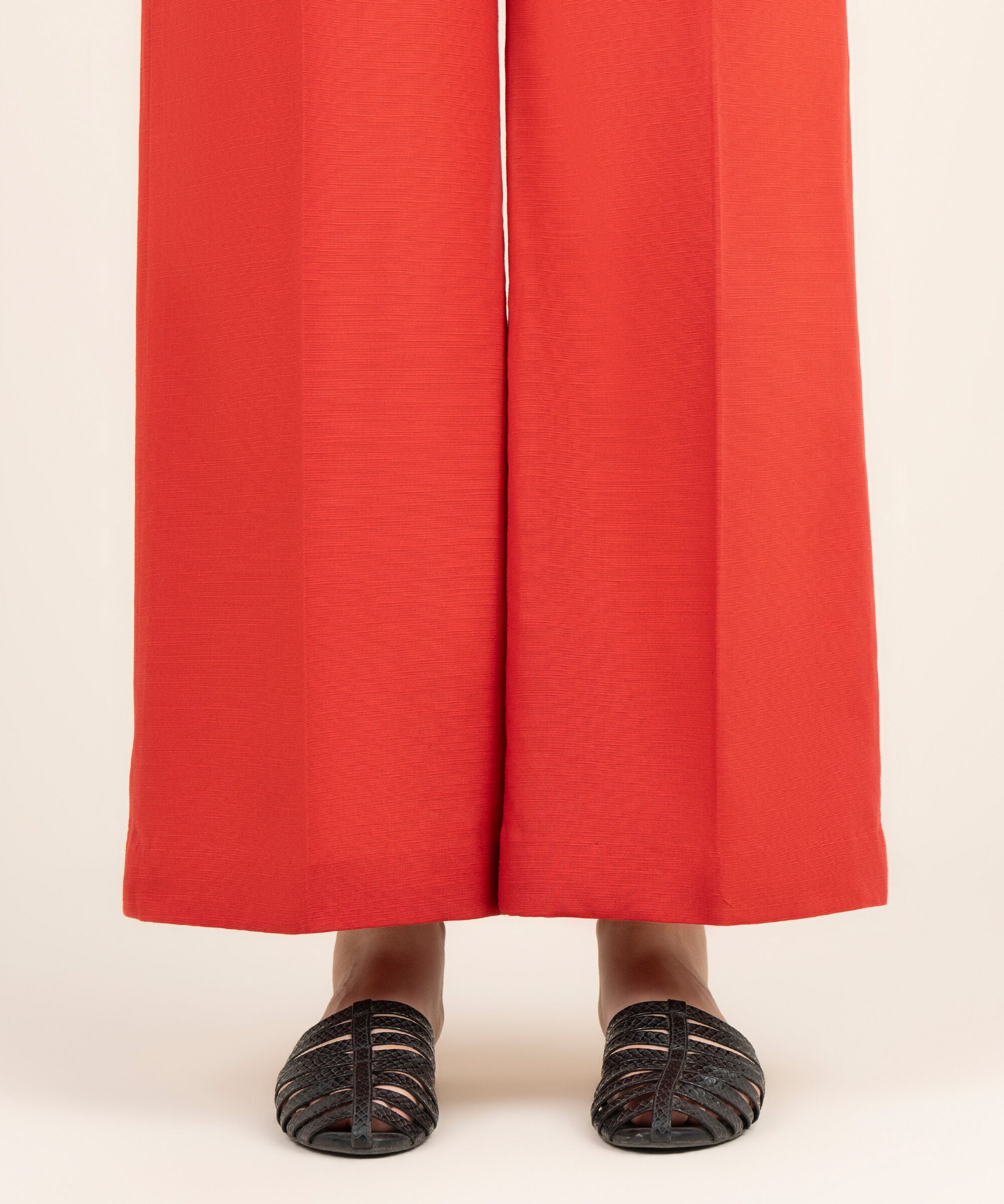 Dyed Khaddar Trousers