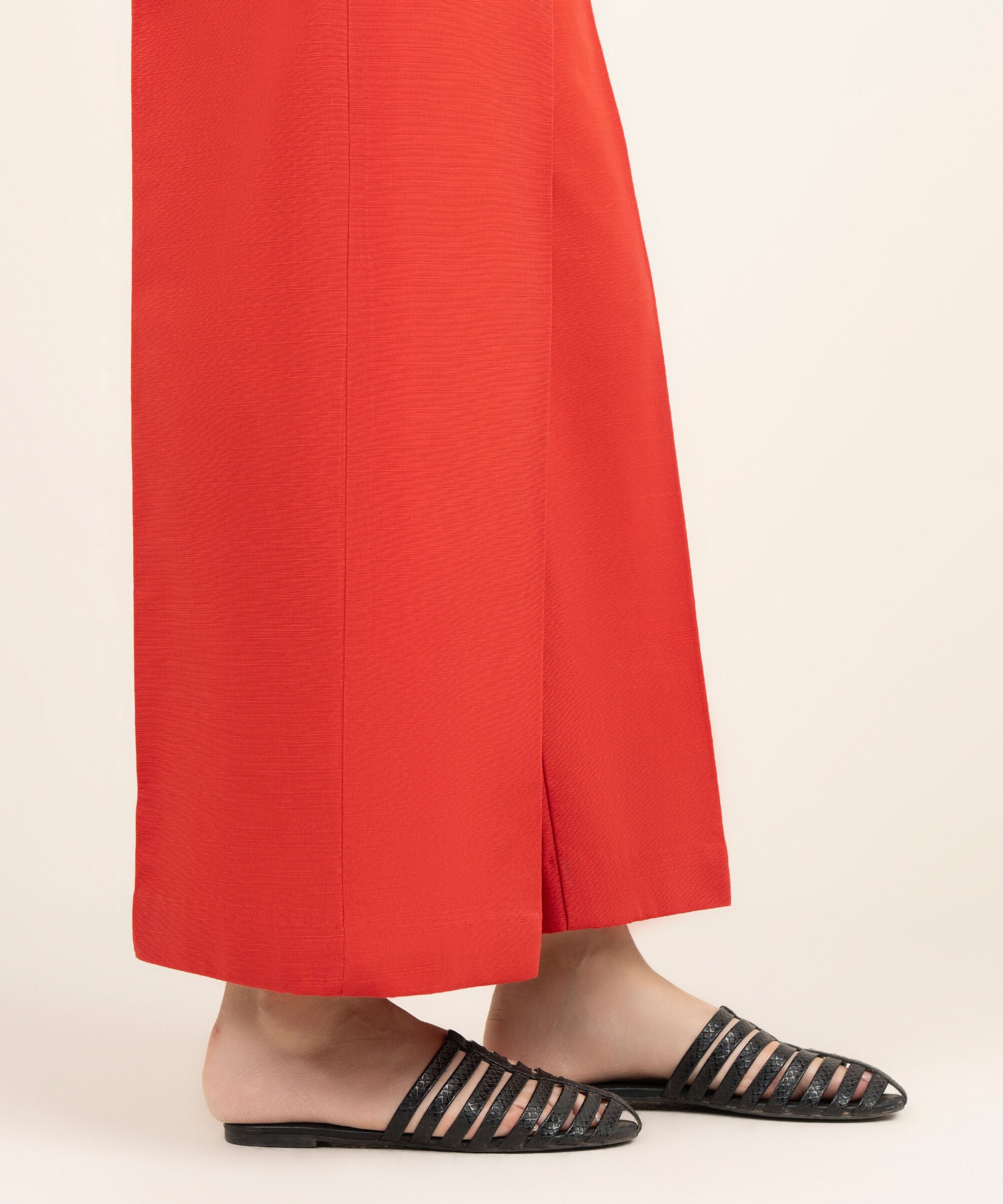 Dyed Khaddar Trousers