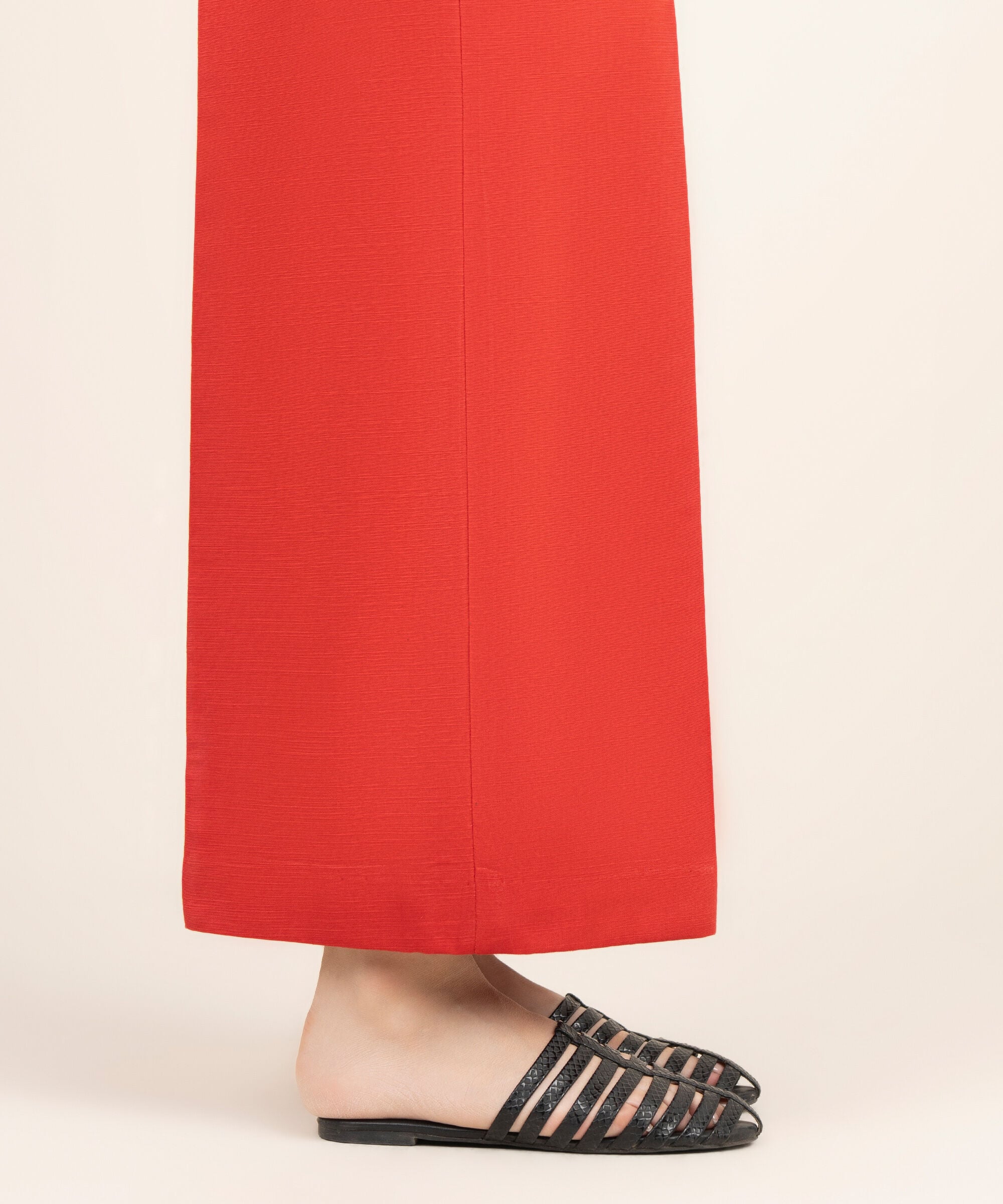 Dyed Khaddar Trousers