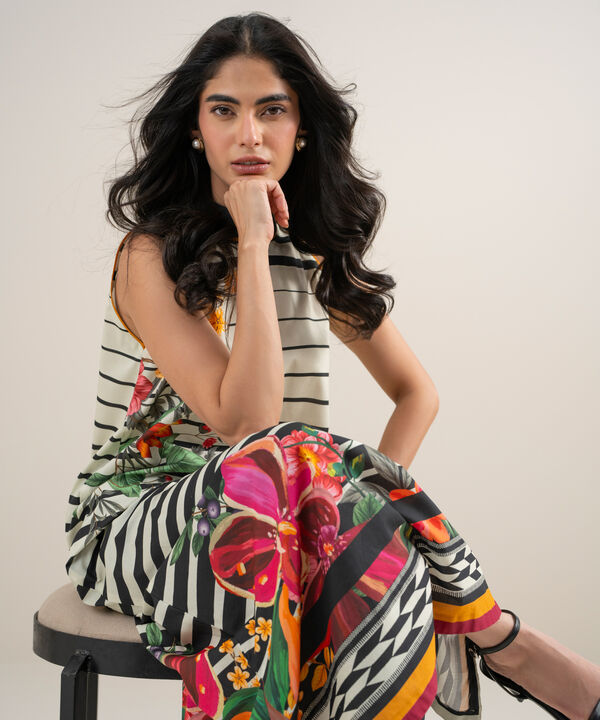 2 Piece - Printed Lawn Suit