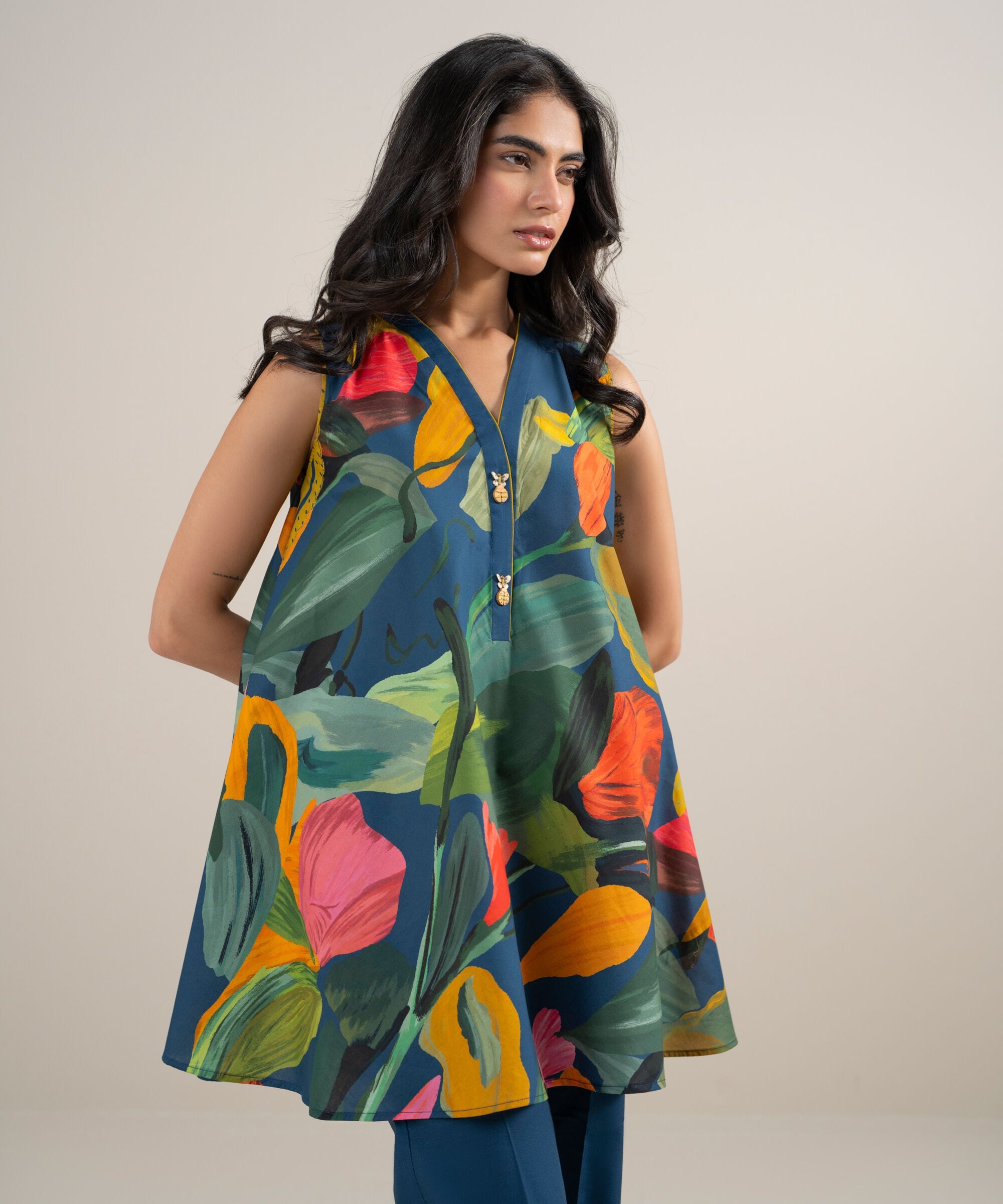 2 Piece - Printed Lawn Suit