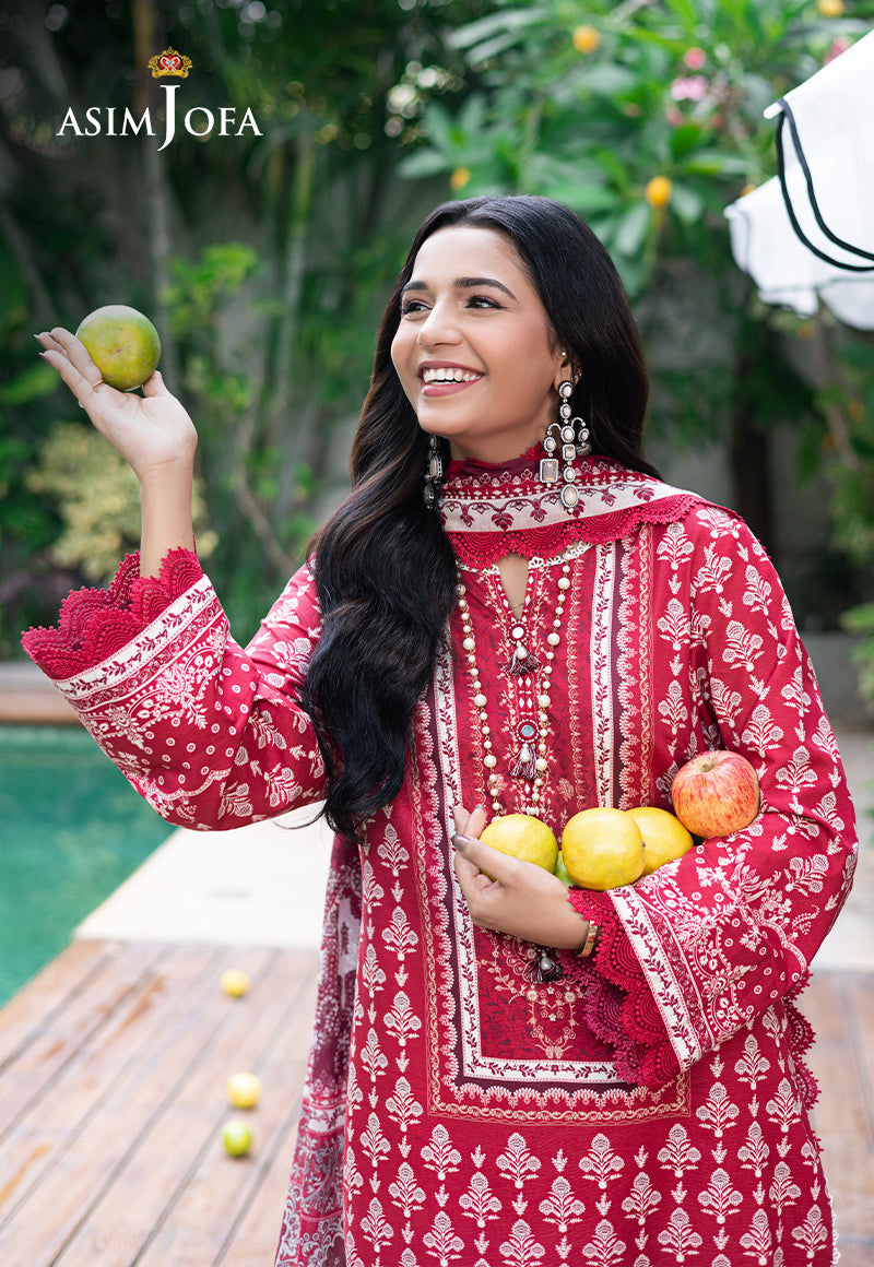 AJUUB-32 PRINTED LAWN 3 PC