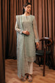 BREEZE-2 PIECE ORGANZA EMBROIDERED SUIT