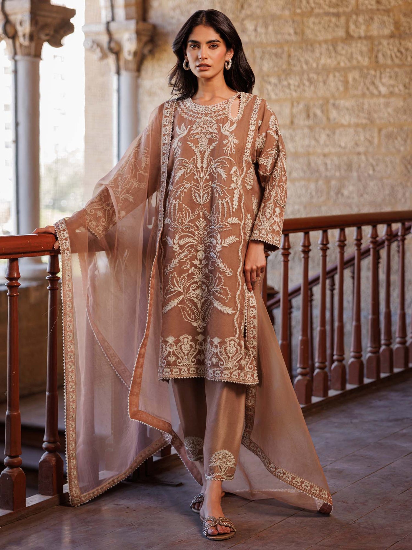 RAYA, SKINNY SHALWAR & DUPATTA