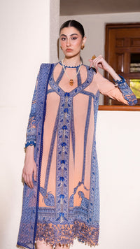 Unstitched 3 Piece Lawn Suit