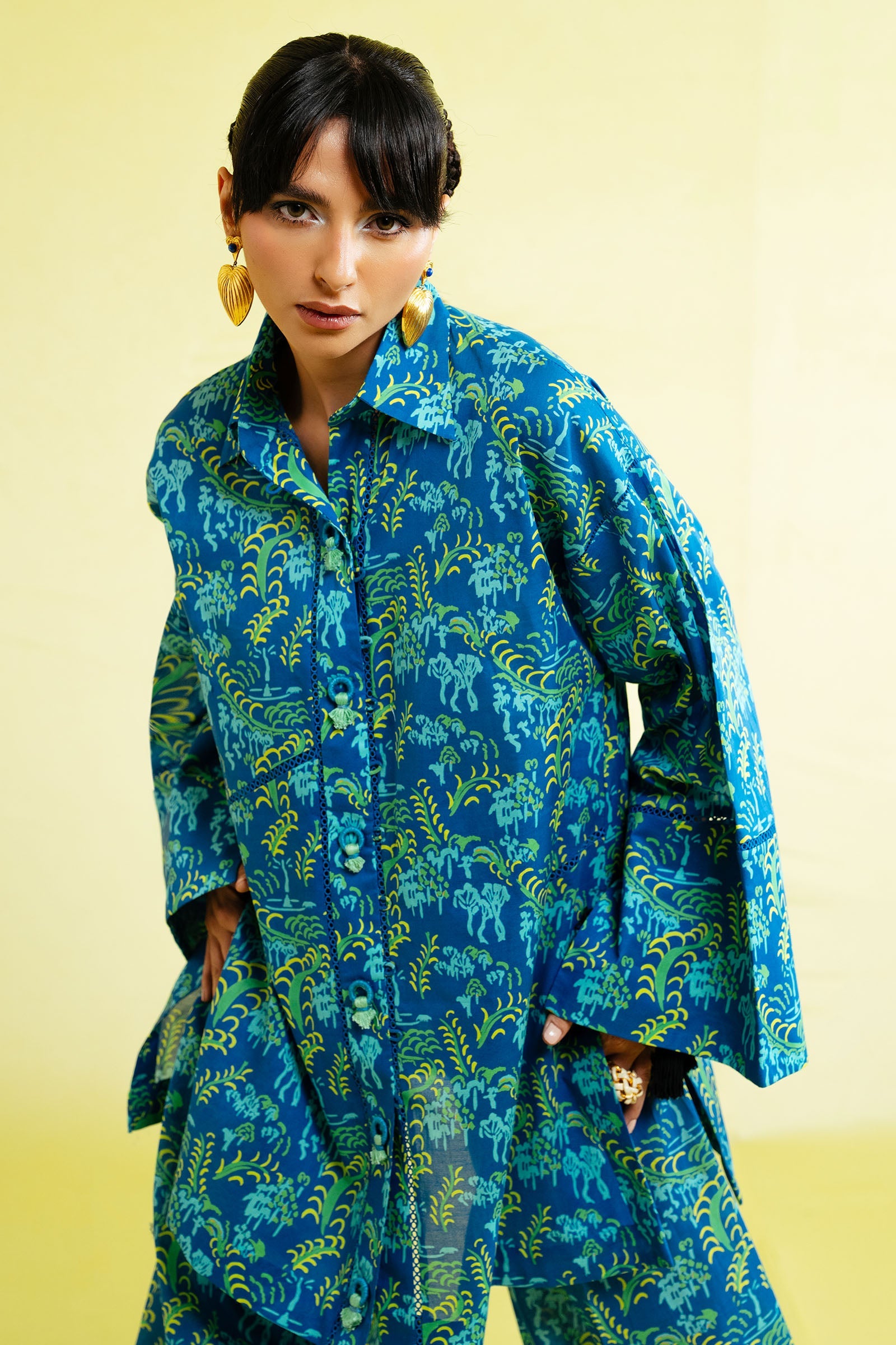 2 Piece - Embroidered Lawn Suit