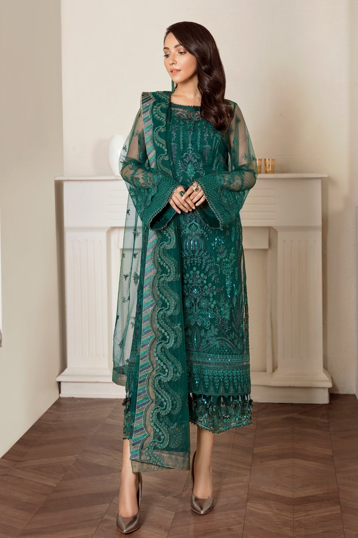 Embroidered Net Uf-33